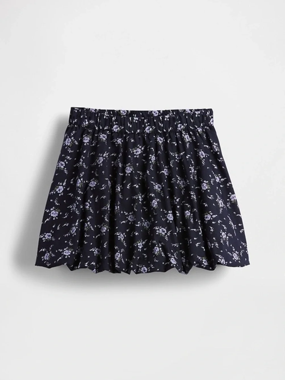 GAP Navy kids easy bubble skort with navy ditsy Floral Print